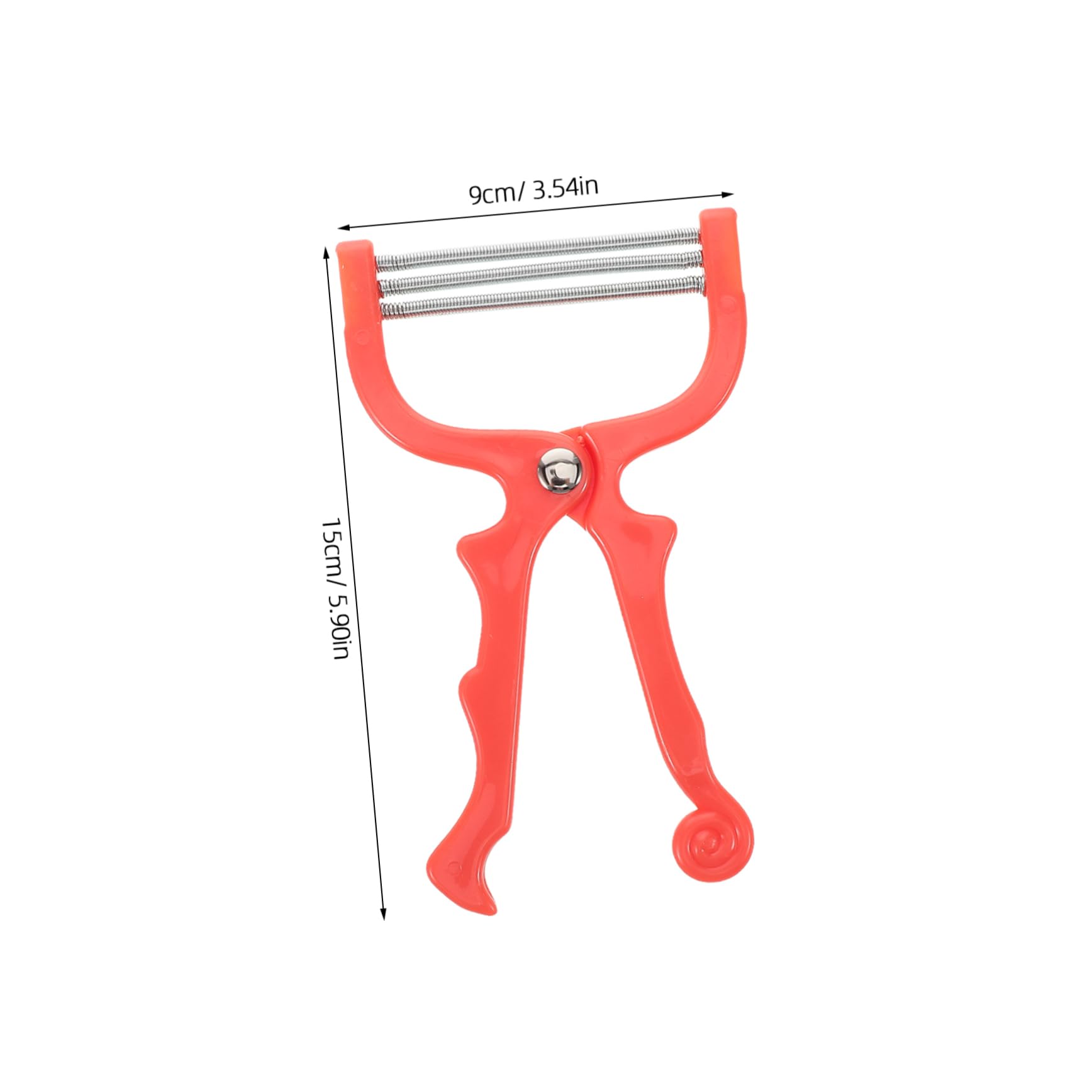 Beatifufu Spring Facial Hair Remover for Women Hair Removal Device Manual Epilator for Face Portable Gentle on Sensitive Skin