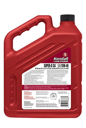 Aceite para motor Diesel Kendall 15W40 1 galón miniatura 3