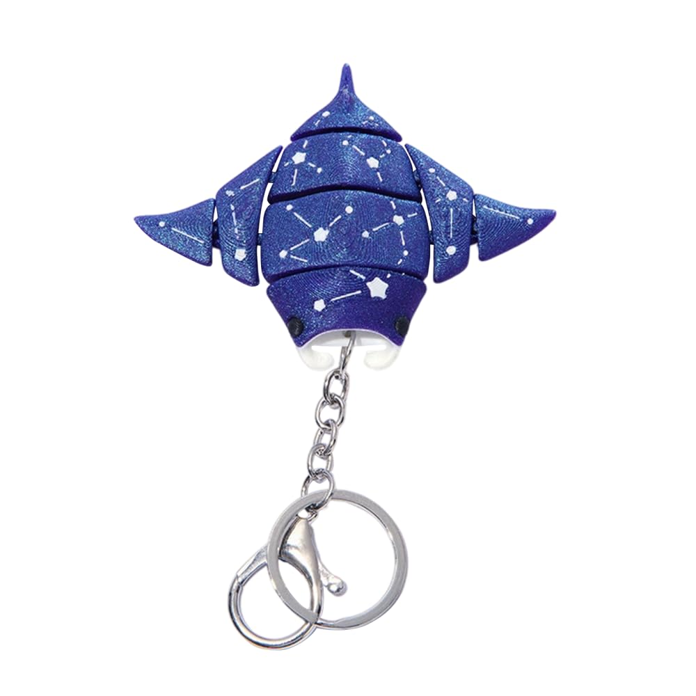 DONGKER Whale Shark Keychain,Ocean Fish Keyring Keychains for Women Men Bag Backpacks Wallet Charms Car Keys Accessories
