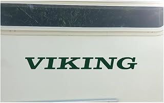 Viking Pop Up RV Decal Stickers Graphic Kit 4 piece Custom Color