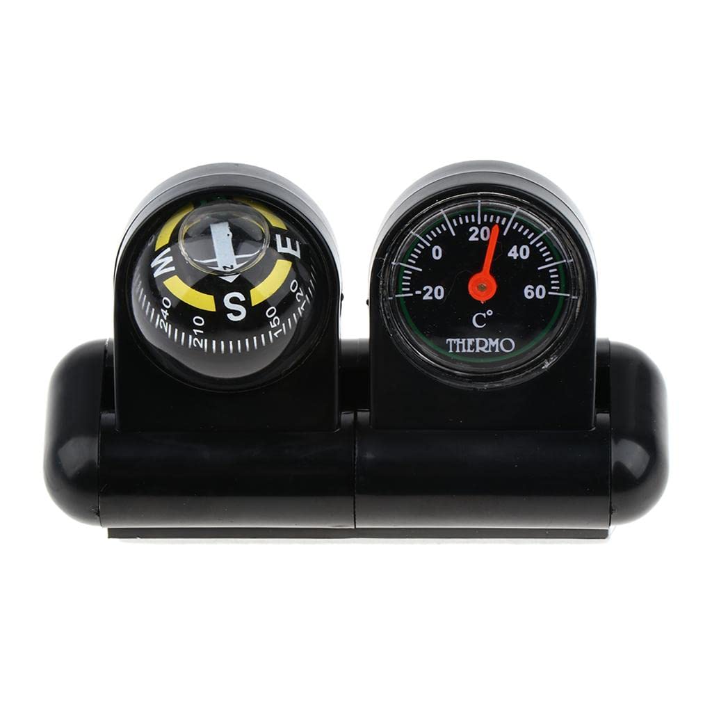 LOOM TREE® 3x2 In 1 Removable Car Compass and thermometer Adhesive Van Truck Vehicle Boat | Parts & Accessories | Boat Parts | Electronics & Navigation | Compasses-image-9