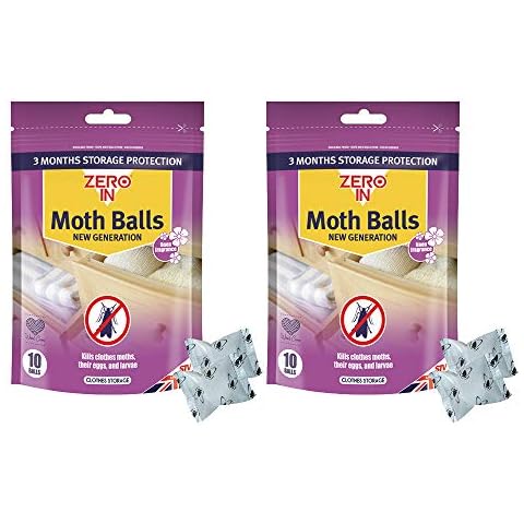 Zero In Moth Balls 10 Pack, Multicolour Cover