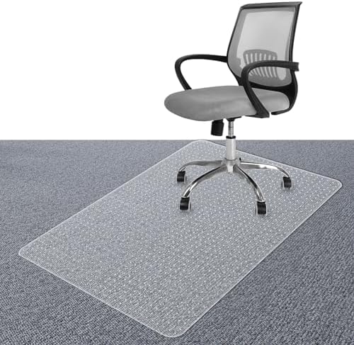 Pile Carpet Roller Chair Carpet Protector Office Floor Mats For