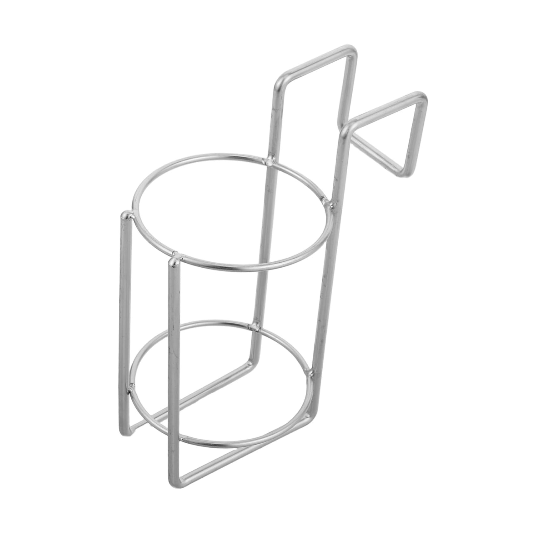 SOLUSTRE Stainless Lotion Hanging Rack Tool Setup Soap Dispenser Basket for Trolleys Organized Storage for Cleanliness Products Hook Design