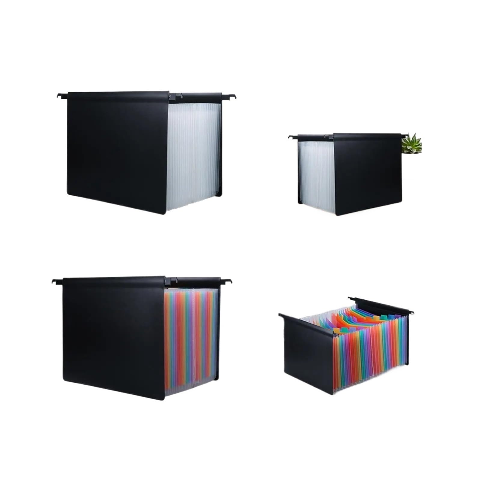 Carpeta Acordeon Carpeta de archivos colgante expandible con 25 bolsillos