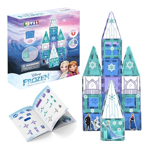 Tytan Frozen Magnetic Tiles Princess Castle 68-Piece Set
