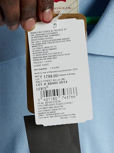 Image of Levi's Men's Slim Fit Polo T-Shirt
