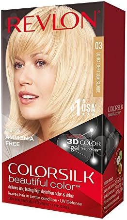 Revlon ColorSilk Hair Color, 03 Ultra Light Sun Blonde 1 ea