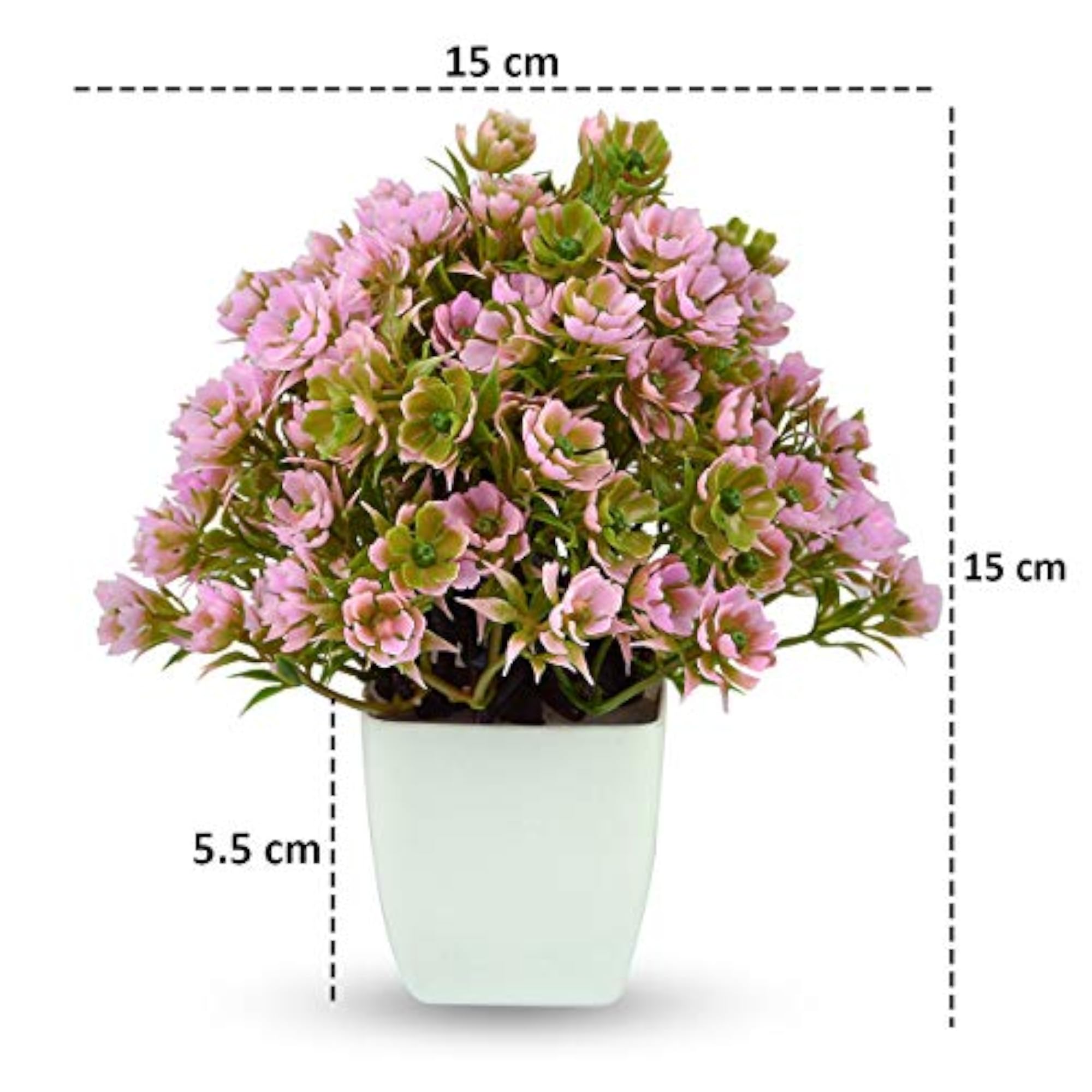Artificial Plants with Pot for Indoor Home Decor
