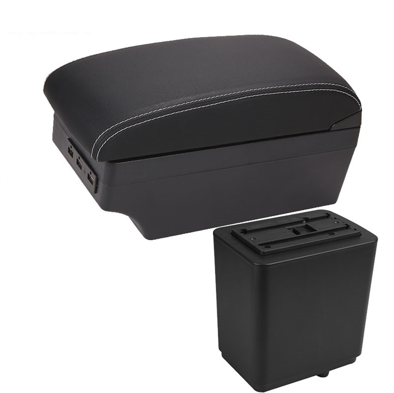 Hjkdsz Type C For Peugeot For Partner For Tepee Storage Console Armrest Boxes Car Interior Center Organizers Accessories(Type C)