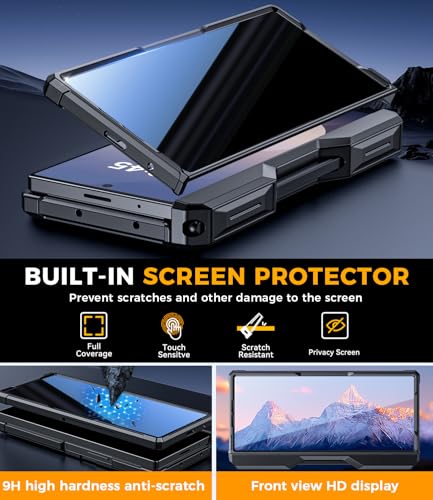 Coque Samsung Z Fold 6 Magsafe avec protège-écran et support - 6