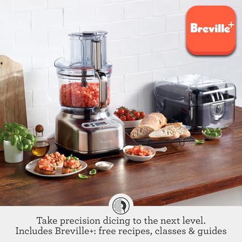 Breville BFP838 Paradice 16 Cup Food Processor and Dicer, Large, Brushed Stainless Steel - Image 3