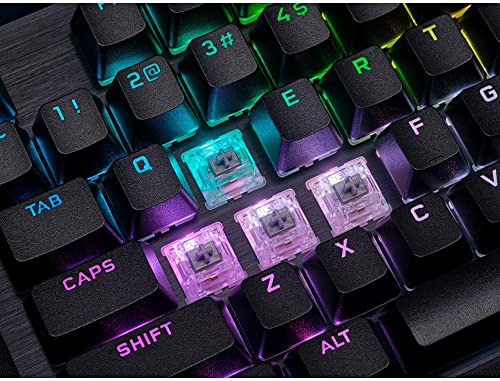 K70 RGB PRO Mechanische Gaming-Tastatur, RGB-LED-Hintergrundbeleuchtung, CHERRY MX SPEED Silver-Tastenschalter, Schwarz - Tastiera gaming - Immagine 7