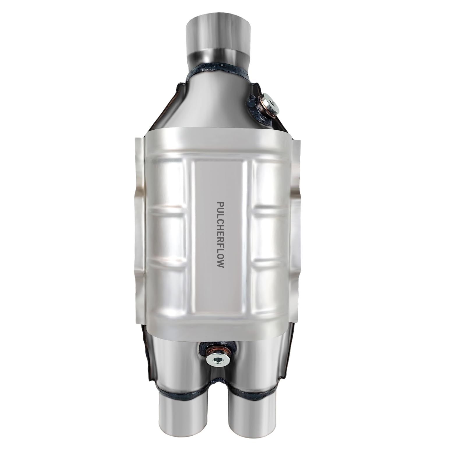 2.5'' Outlet / 2'' Inlet Universal Catalytic Converter Compatible with 1996 1997 1998 1999 Dodge Ram 2500 5.9L l6/5.9L V8/8.0L V10 Catalytic Convertor High Performance (EPA Compliant)