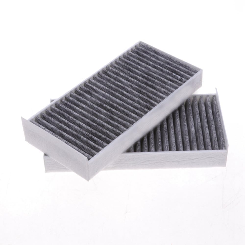 Filtro Abitacolo a Carbone Attivo per BMW F45 F46 214d 216i 218i 220i 225i/F48 X1/F39 X2 2013-2019 - Elimina Allergeni & Odori | Riduce l'Appannamento | Protegge l'Aria Condizionata