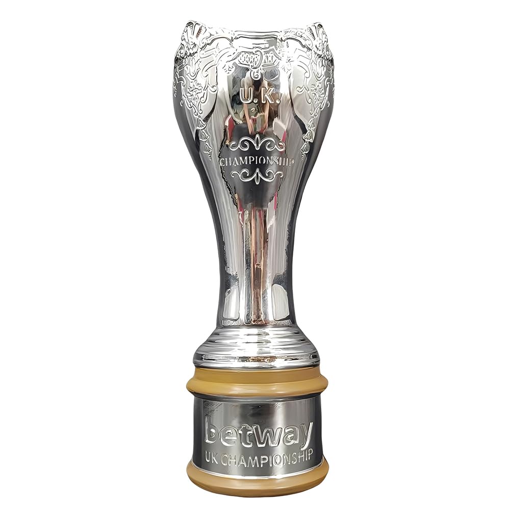 Trofeo del Campeonato de Snooker del Reino Unido – Trofeo de Billar de Resina 15,7in Sala de Billar, Oficina, Bar o Discoteca