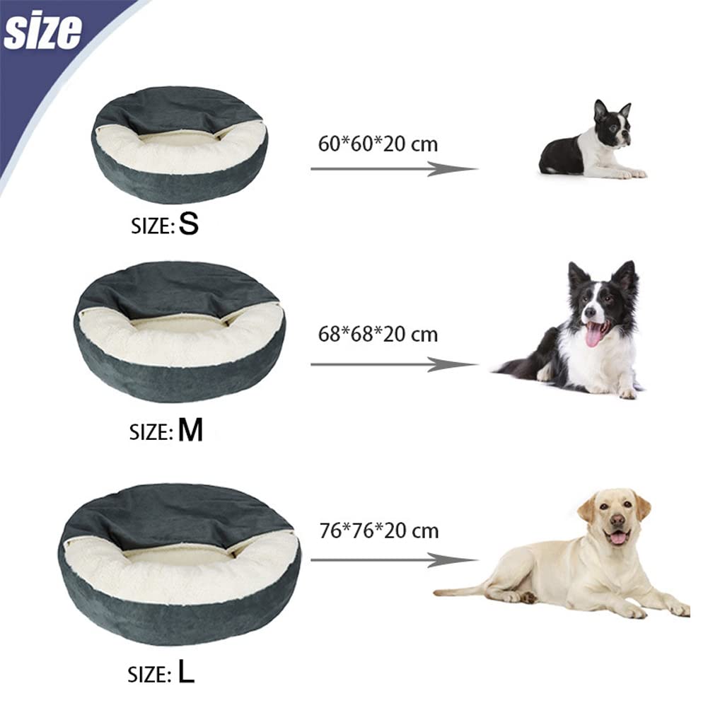 Medium Hondenbed - Super Zacht en Gezellig Truffelbed - Luxe Crème