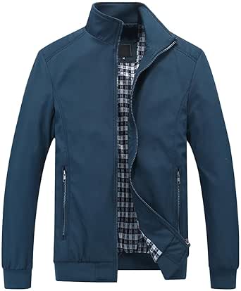 YOUTHUP Jas Heren Jacks Casual Lichte Bomberjack YOUTHUP Jas Heren Jacks Casual Lichte Bomberjack