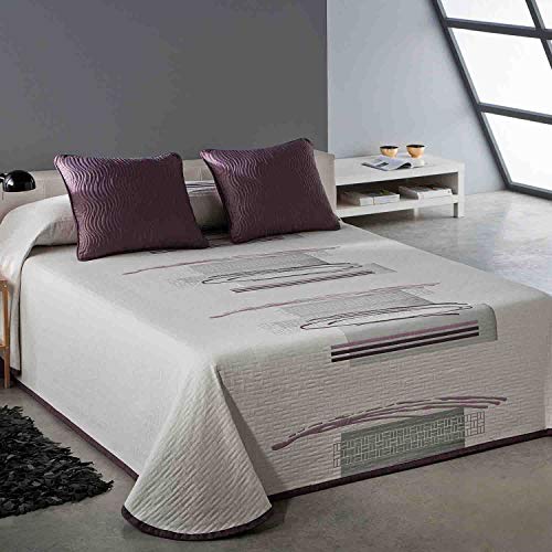 El Tintorer Colcha de Verano Ados, Malva, Cama 150 cm.