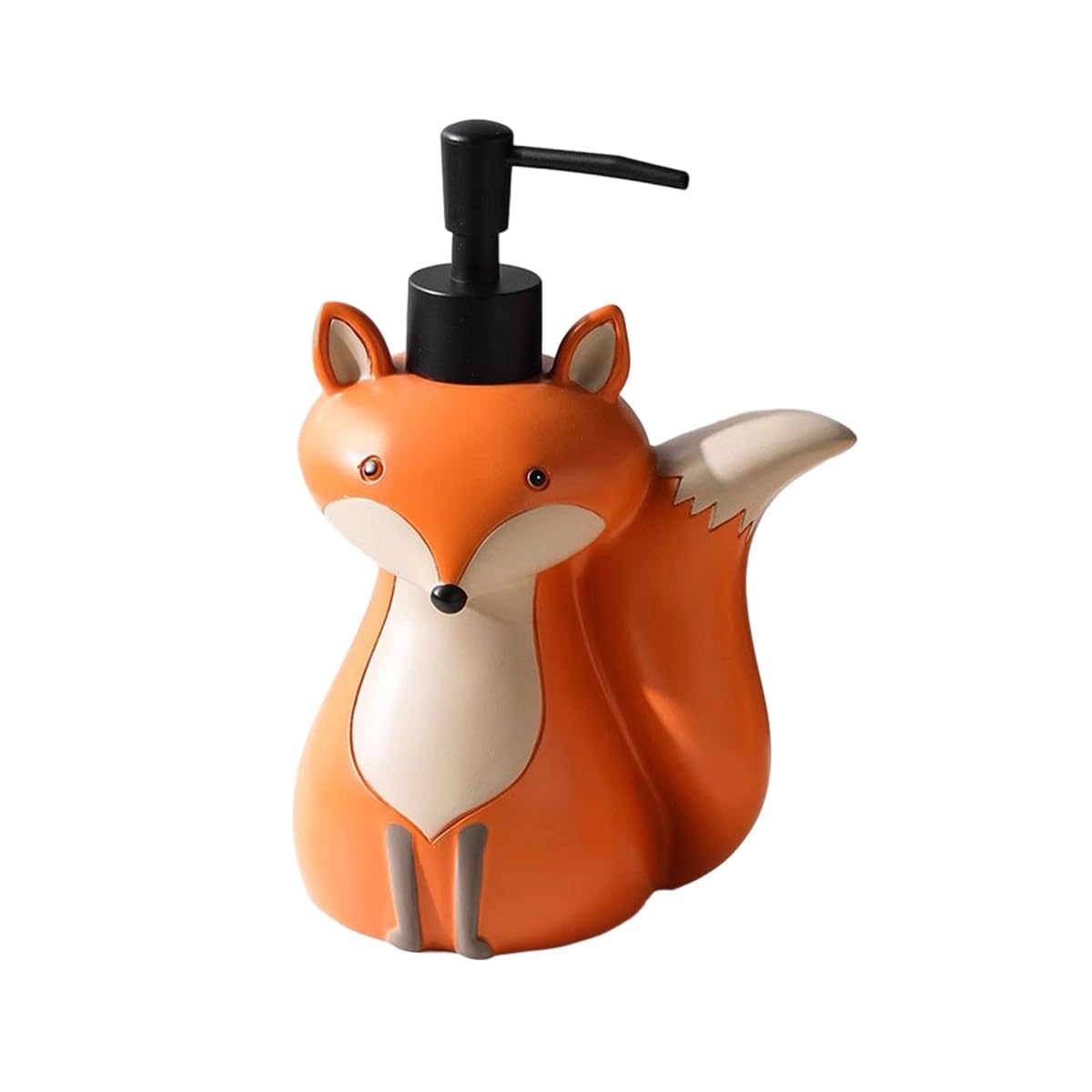 UDSKNV[KSL Soap Dispenser Bottle 320ML/500ML Cute-Designed Refillable Container for Hand Soap, Shampoo, Shower Gel, Kids Bathroom Decor A