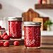 Ball 8 Glass Clear Jars | 16 oz. | Jars with Lids & Bands | Pint