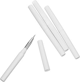 4pcs Double-ended Silicone Lip Brushes with C...