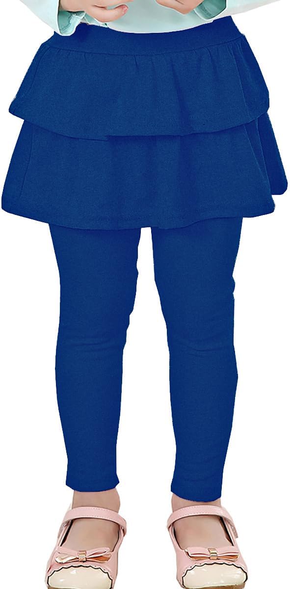 RieKet Girls School Uniform Pants Warm Stretchy Athletic Leggings with Skirt 2-14 Years RieKet Girls School Uniform Pants Warm Stretchy Athletic Leggings with Skirt 2-14 Years