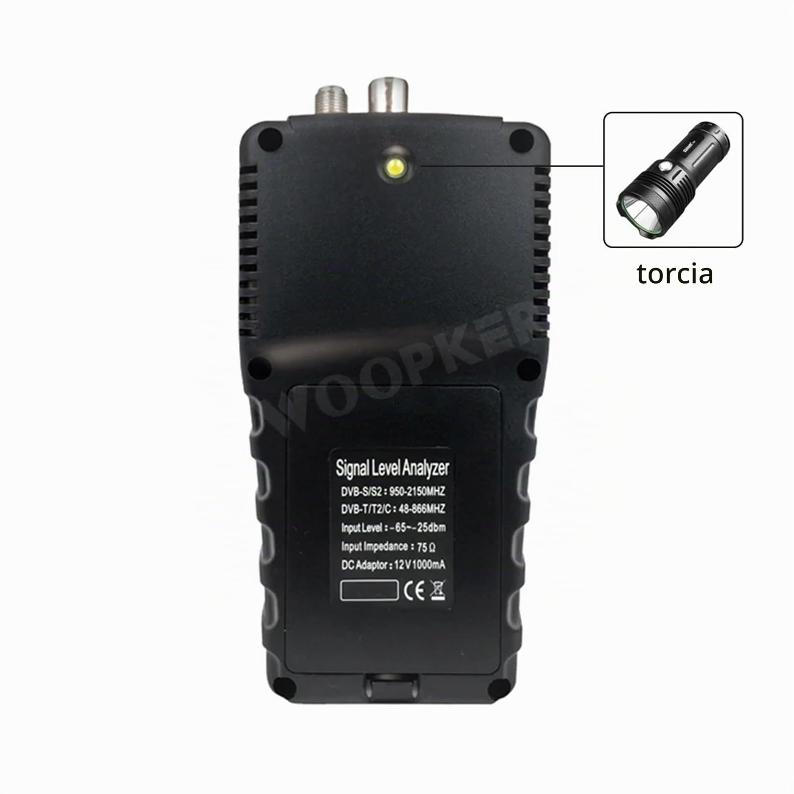 VF6800P Sat Finder Digitale Combo Supporta DVB T2/S2/C Ricevitore TV Satellitare Sintonizzatore Segnale DVB-T2