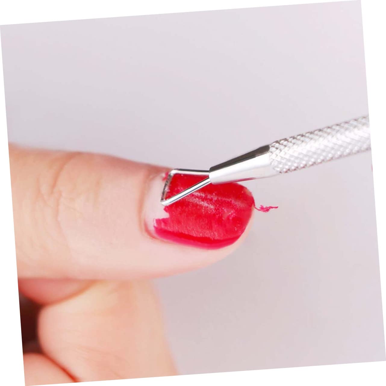 Gogogmee Nail Cuticle Cleaner Stainless Steel Pusher Cuticle Spoon Bulk Pack Nail Art Tool