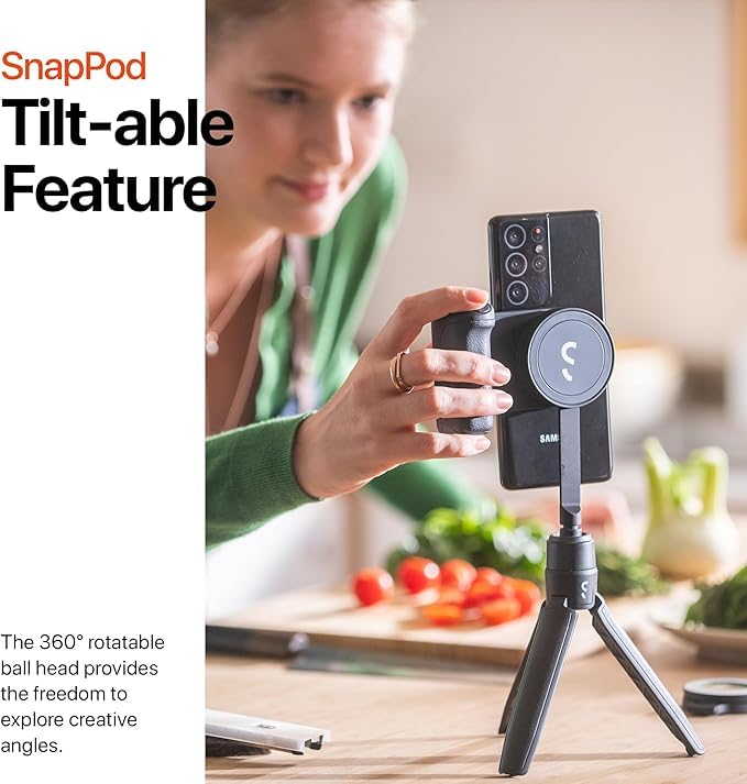 Amazon.com: ShiftCam SnapStand Mini - Video Selfie Stick and