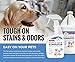 Stuart Pet Supply Co. Professional Strength Pet Odor Eliminator | Urine Odor Remover | Pet Urine Enzyme Cleaner | Pet Stain and Odor Remover | Enzymatic Cleaner for Dog Urine and Cat Urine