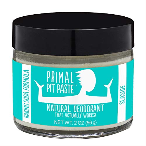 Primal Pit Paste All Natural Deodorant, Aluminum & Paraben Free - Seaside Jar
