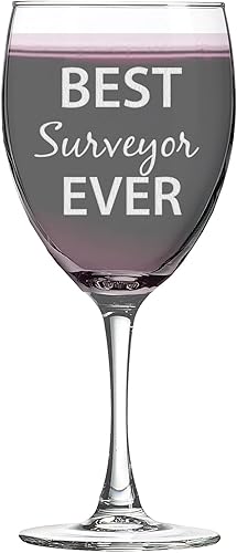 Miniatura 325 de Best Meme Ever - Vaso de vino con tallo de 10.5 onzas grabadas con láser, transparentes, sin plomo, grabadas a mano, para regalo, cristalería