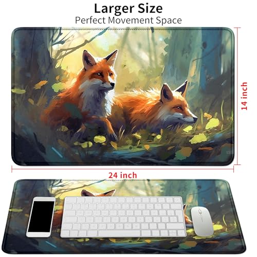 Image of Card Mat for MTG & TCG Playmat,Wild Foxes