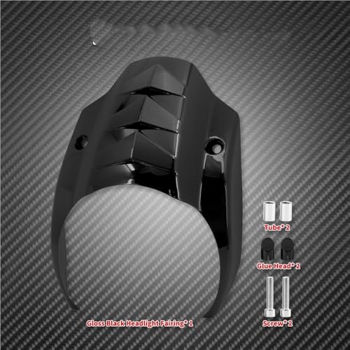 Couvercle de carénage phare avant moto Softail FXBR aérodynamique - 6