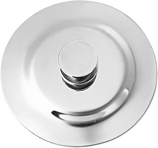 Cabilock Stainless Steel Tub Drain Hair Catcher and Stopper Bathtub Drain Cover Bath Plug Drain Stopper Tub for Home and Hotel