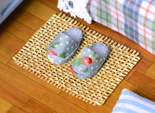 QLKJ DIY Haus Modell Holzpuppe Haus Handgefertigte Miniatur Bausatz-Sunshine üBerlauf Modell MöBel – Bild 7