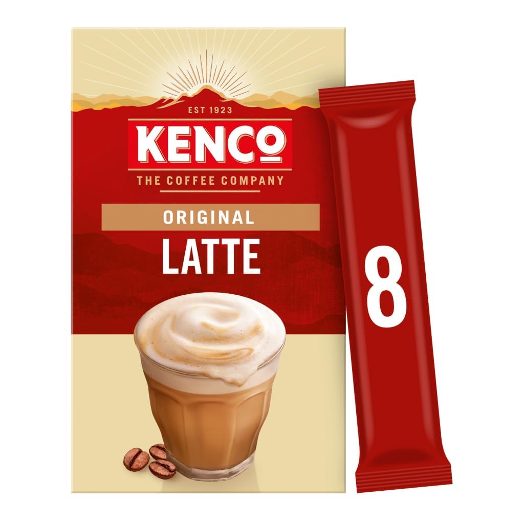 KencoOriginal Latte 8 x 16.3g (130.4g)