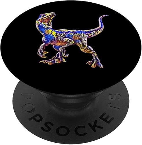 Velociraptor Raptor - PopSockets de dinosaurio intercambiables Velociraptor Raptor - PopSockets de dinosaurio intercambiables