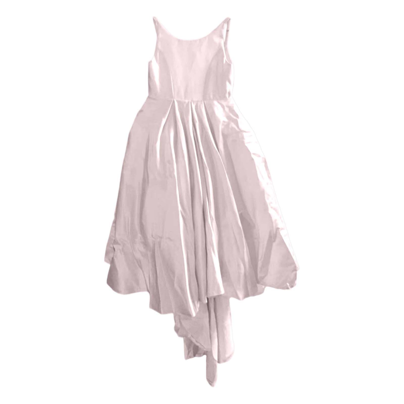 Generisch Elegante abito da bambina con slitta cattedrale, per fotografia di nozze, concorso, abbigliamento formale, abito da principessa, abito da festa, gonna in tulle