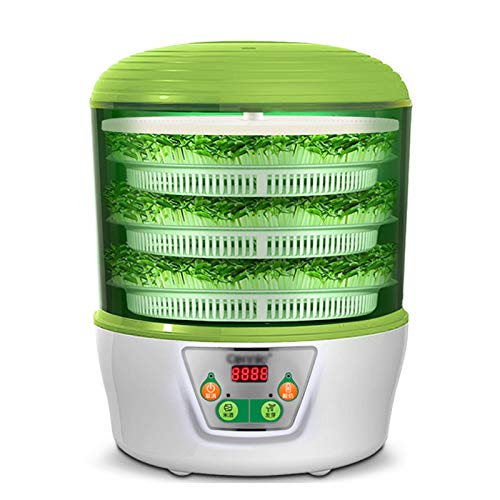 3-tray automatic seed sprouter | yogurt maker | rice wine maker m…