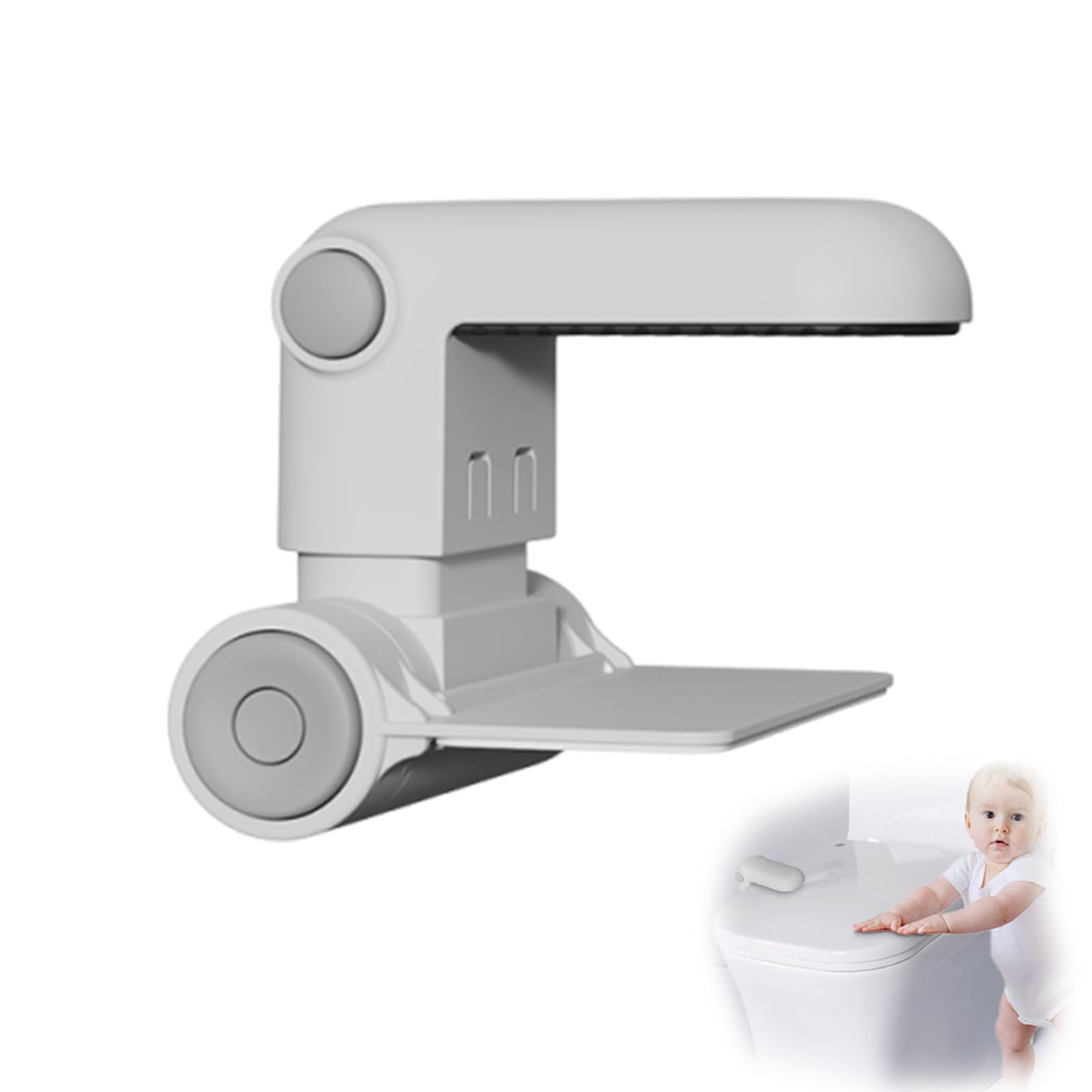 Toilet Lock, Toilet Locks for Toddlers, Toilet Door Lock, Baby Toilet Safety Solution, Child Proofing Device for Home Use, Easy Installation for Standard Toilet Seats
