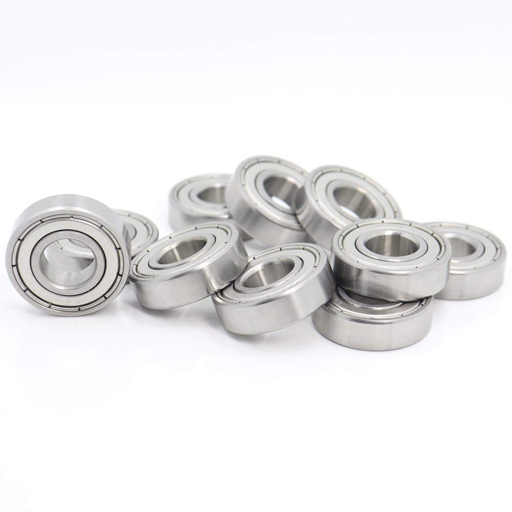 ZBJGBUIA S6001ZZ Stainless Steel Bearing ABEC-1 S6001 Z ZZ S 6001 440C S6001Z Ball Bearings 12 * 28 8 mm