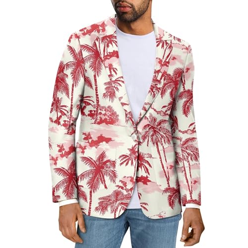 CLOHOMIN Mens Blazer for Sport Casual One Button Business Suit with Pocket Jacket Coat