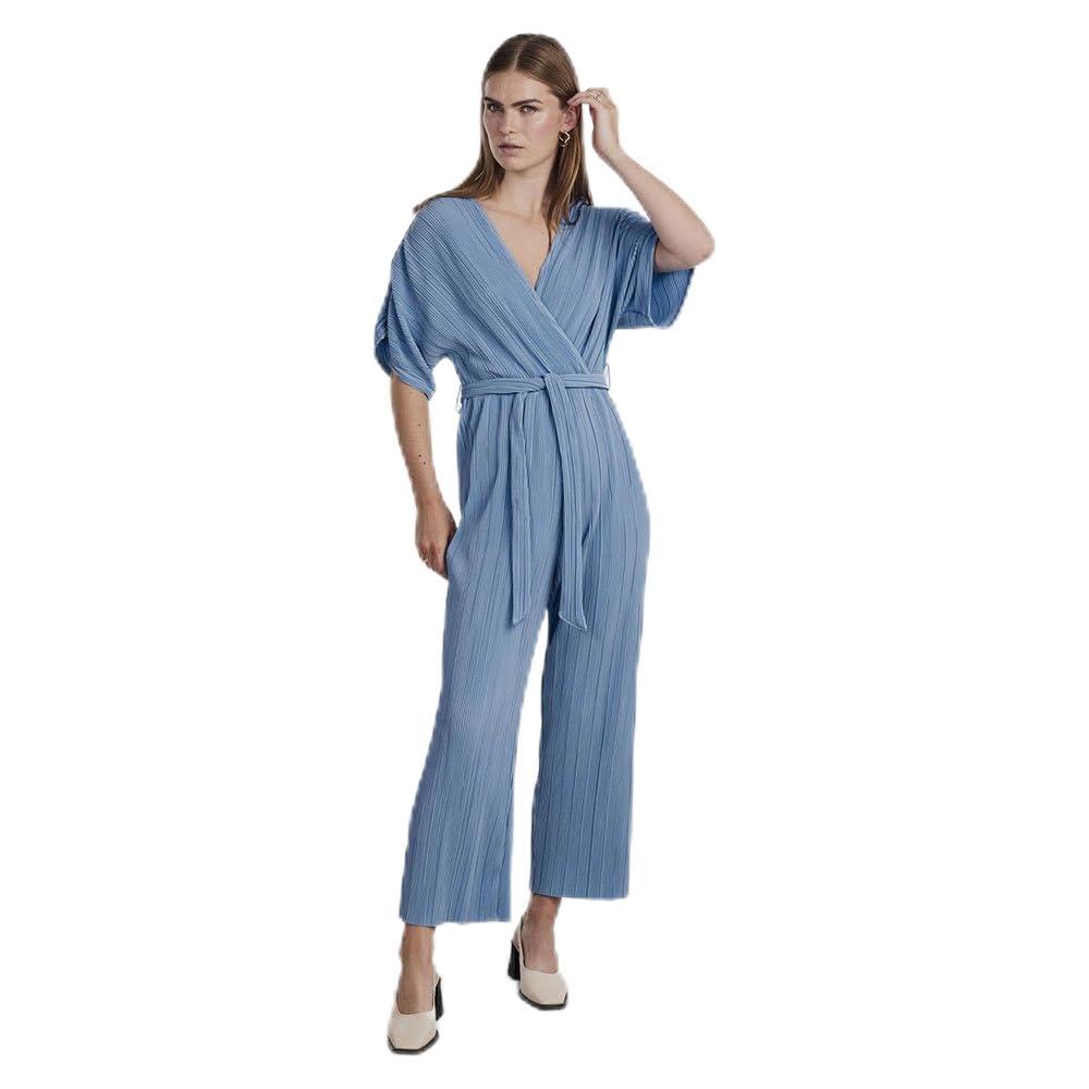 Combinaison Courte Femme Y.A.S Yasolinda – Modèle SS Avec Ceinture à Nouer, Style Décontracté Et Tendance