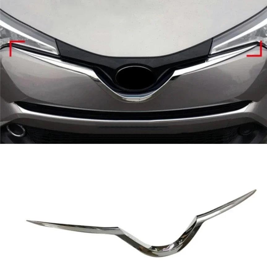 Rénover Plastique Ternes : Calandre Chrome Toyota C-HR 2016-2020 - 3