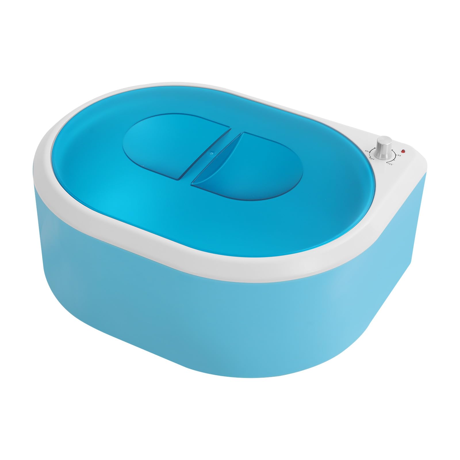 265 W, 2,4 l, paraffina, bagno di paraffina, scalda bagno di paraffina, per mani e piedi, temperatura regolabile da 55 a 70 °C, macchina da bagno con vaso interno in alluminio, paraffina elettrica