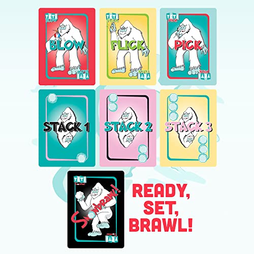 Yeti Snowbrawl Juego de Cartas para Niños y Adultos miniatura 5