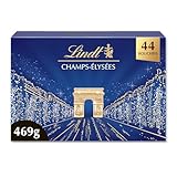 Lindt - Boîte CHAMPS-ÉLYSÉES Assorti - Assortiment de Chocolats au Lait, Noirs et Blanc...