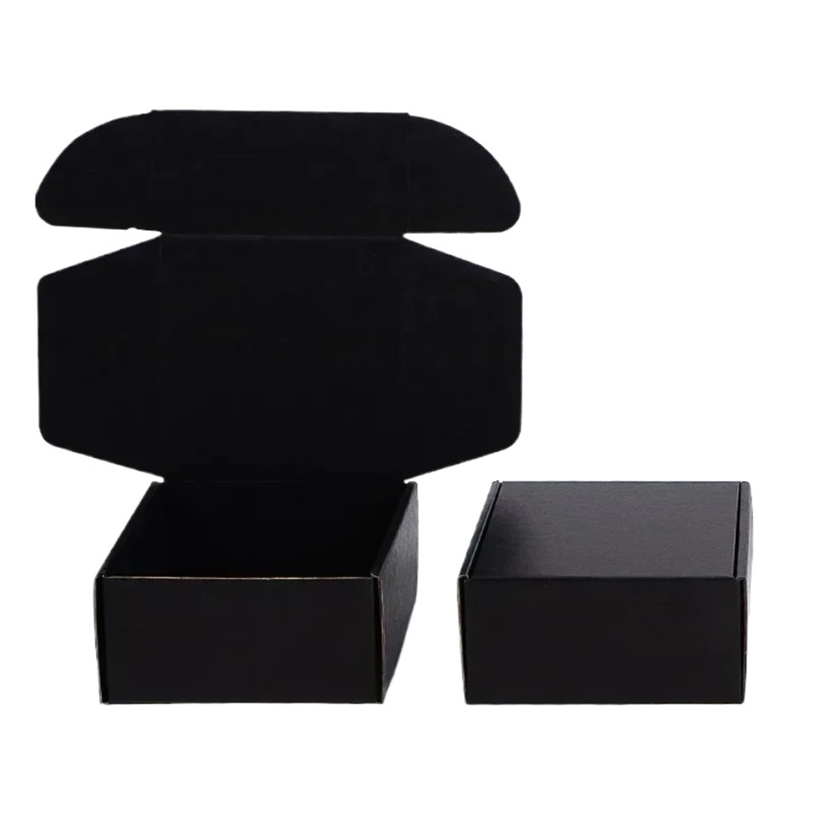 20PCS Airplane Box Colour Square Express Boxes Pack Carton Pink Three Layers Thick Stress Resistance Corrugated Paper Packing For Mailer, Shipping(Colour 05,13x8x2.5cm)